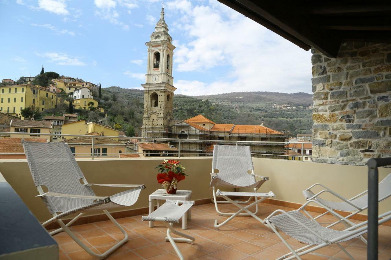 Sarazenenturm Franco Villa Dolcedo Eksteriør bilde